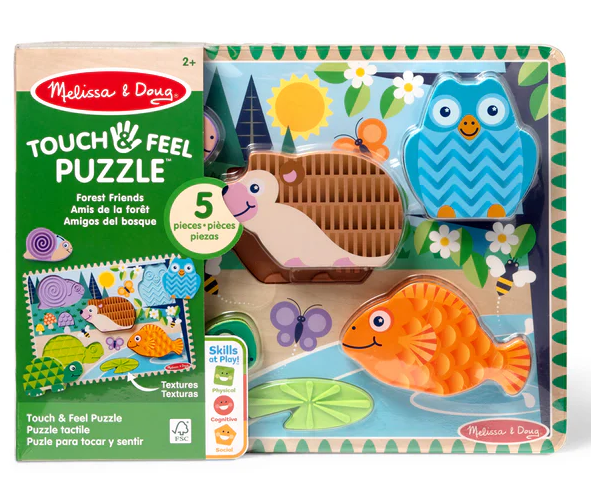 Forest Friends Touch & Feel Puzzle