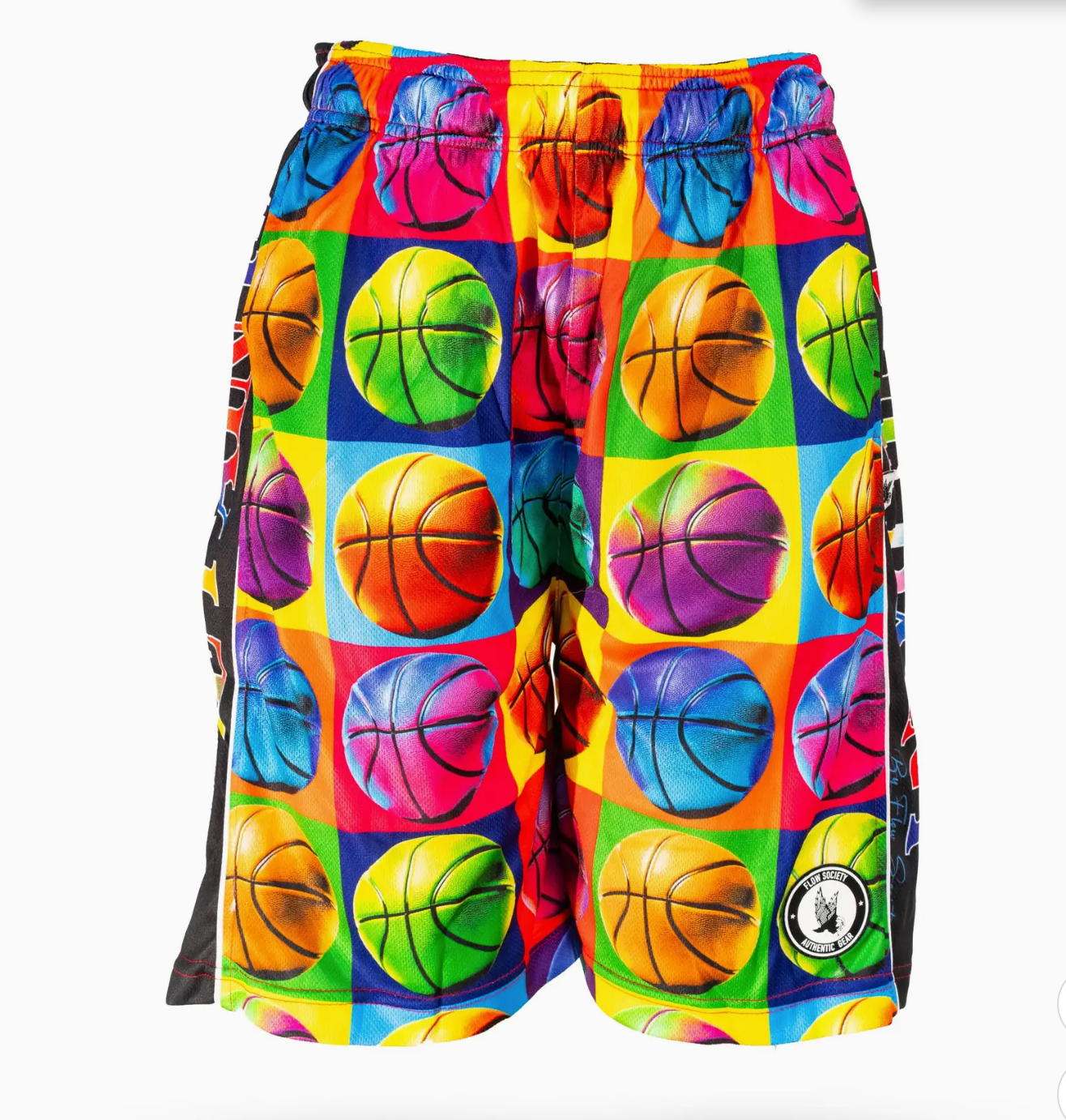 Boys Basketball Pop Art Short Multi Classic (YL)