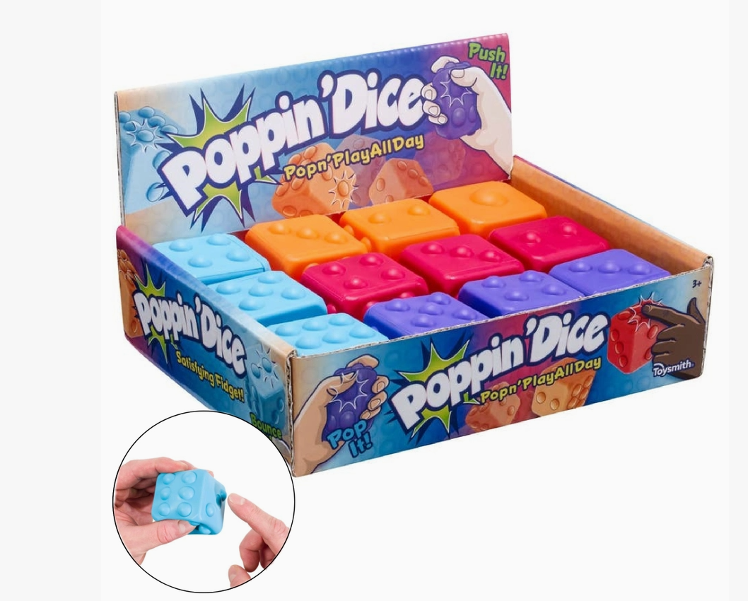 Poppin' Dice Fidget Toy