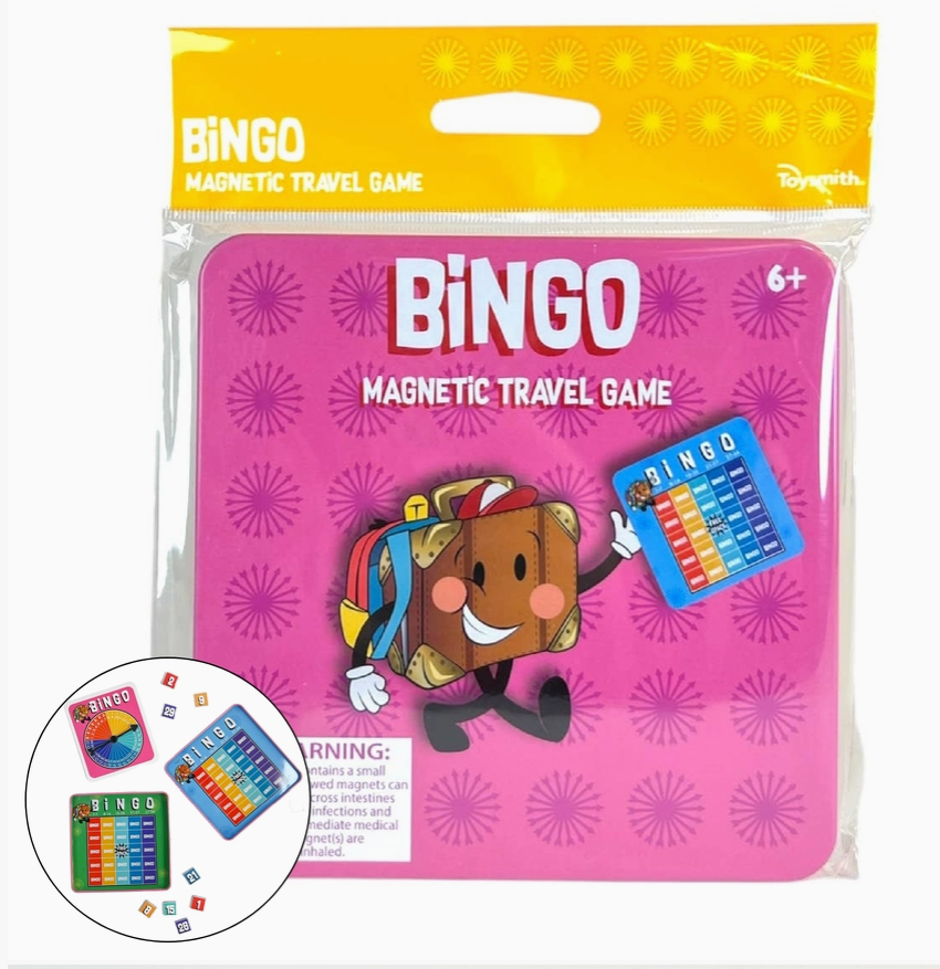 Magnetic Bingo Travel Game