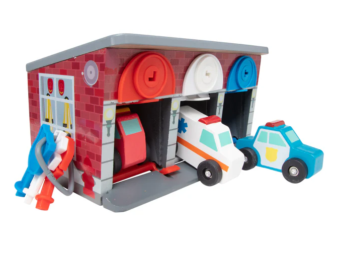 Keys and Cars Rescue Garage
