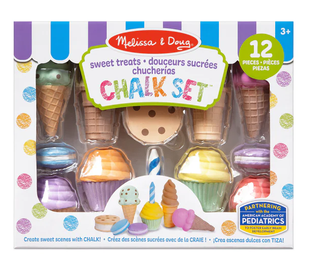 Ice Cream & Cake Chalk Set