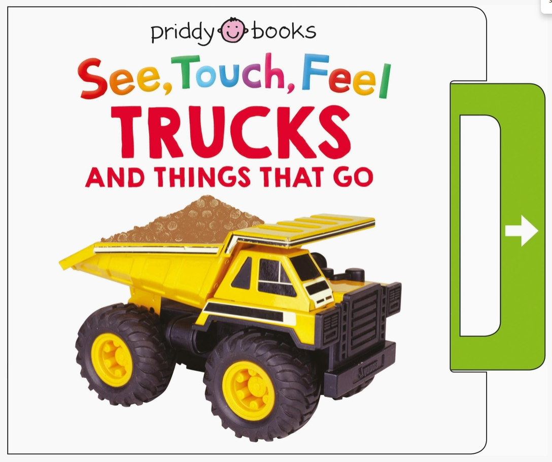 See, Touch, Feel: Trucks: A Noisy Pull-Tab Book