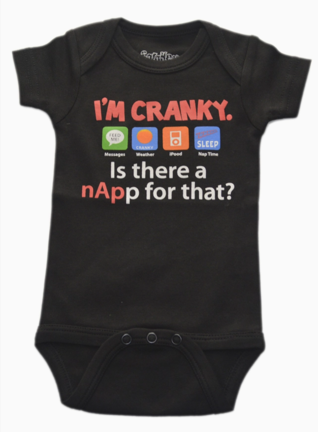 Cranky Onesie (12-18M)