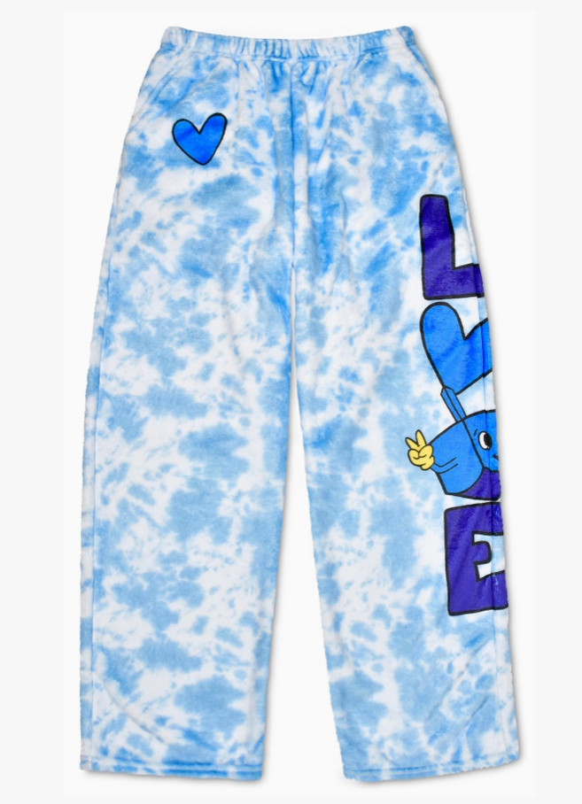 Corey Paige Love Dreidel Plush Pants (Small 4-6)