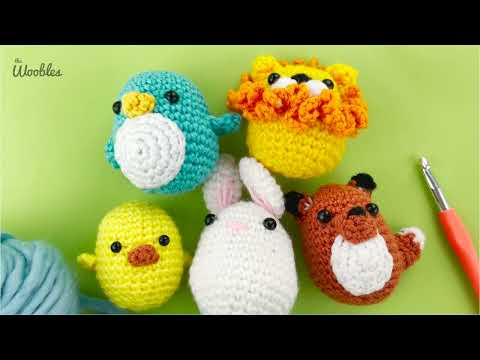 Jojo the Bunny Woobles Crochet Kit