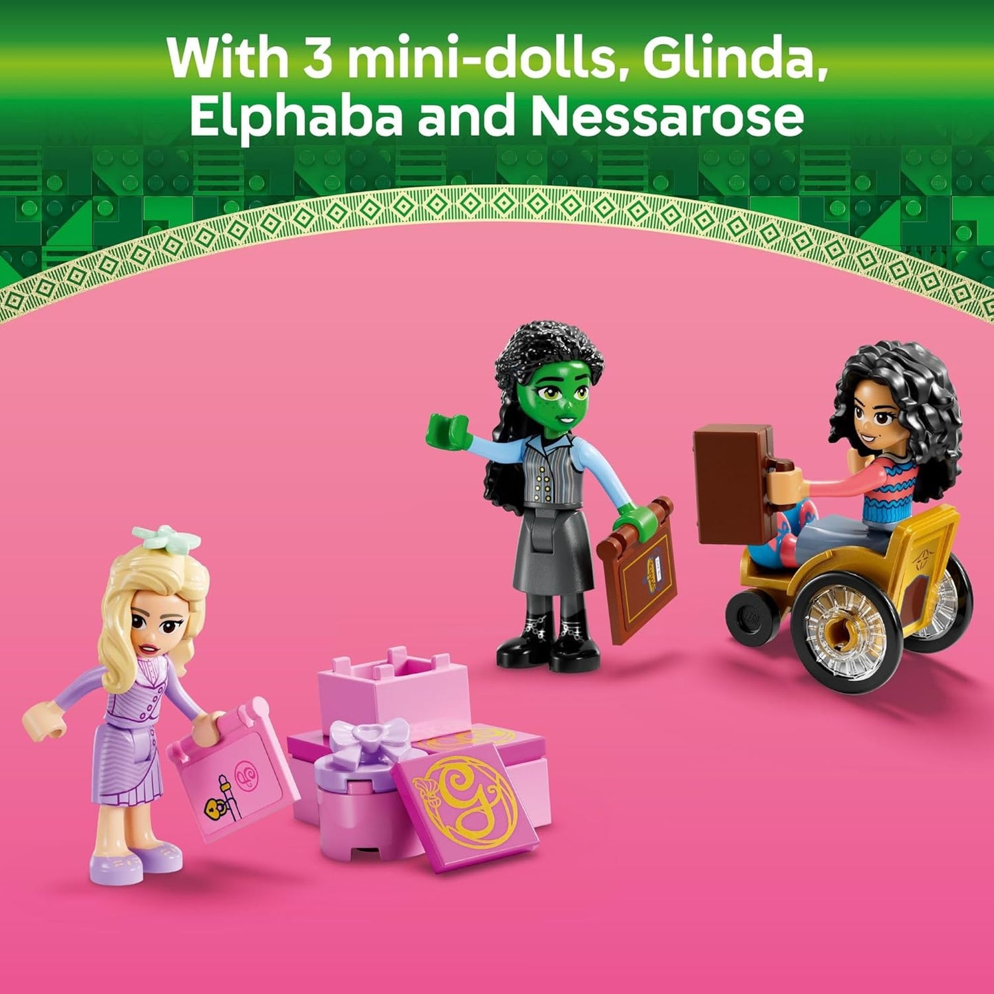 Glinda, Elphaba & Nessaro