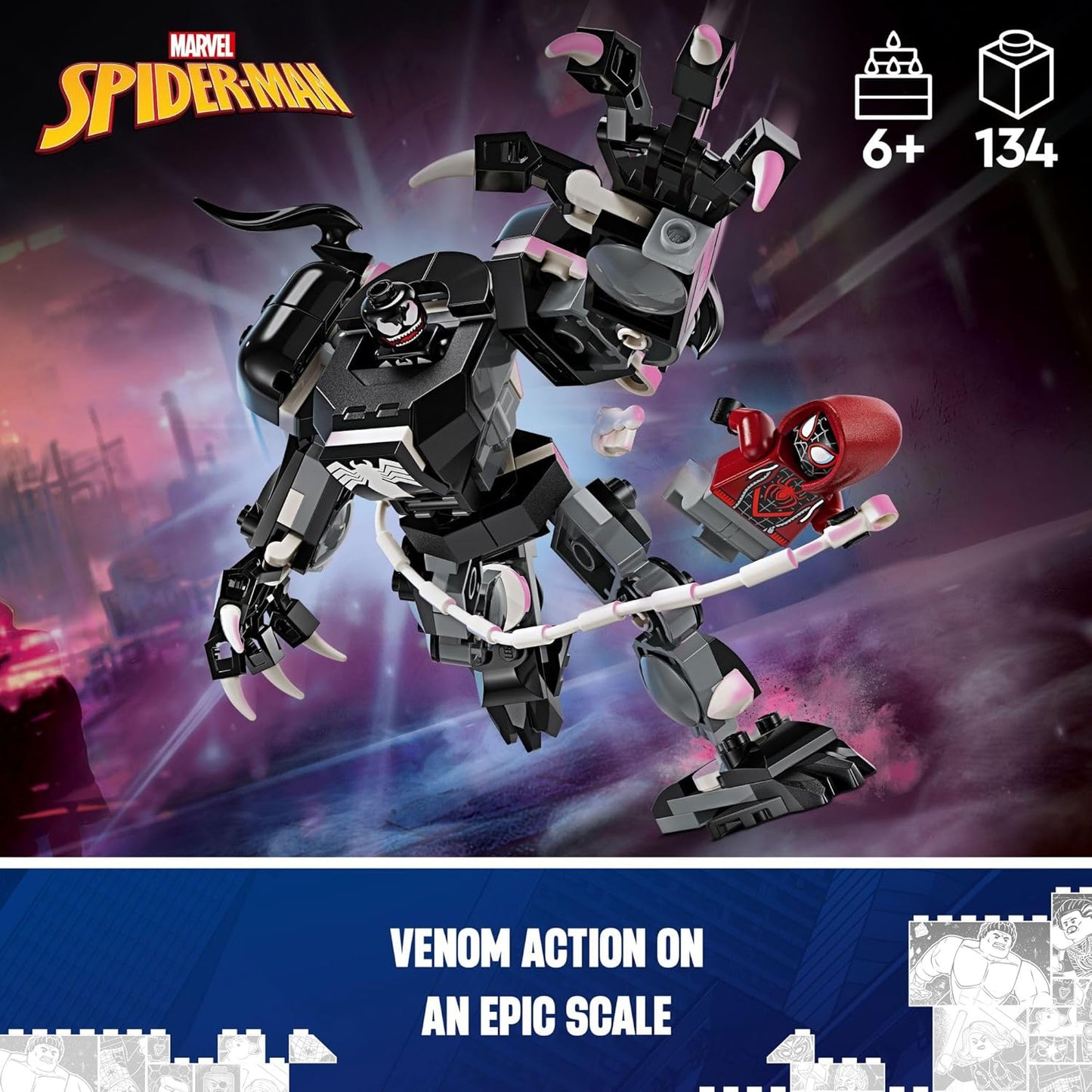 Venom Mech Armor Vs Mile