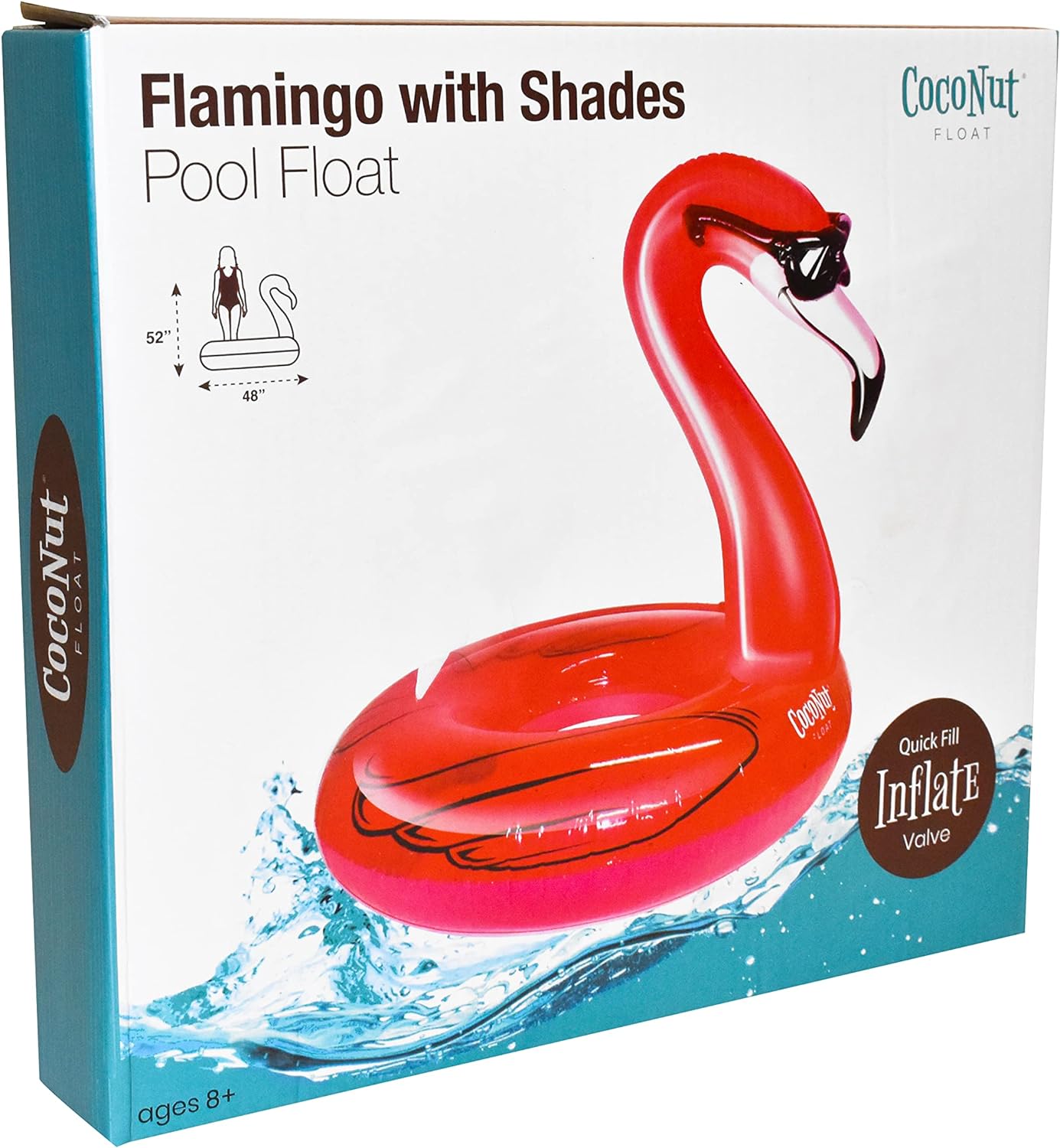 Flamingo with Shades Pool
