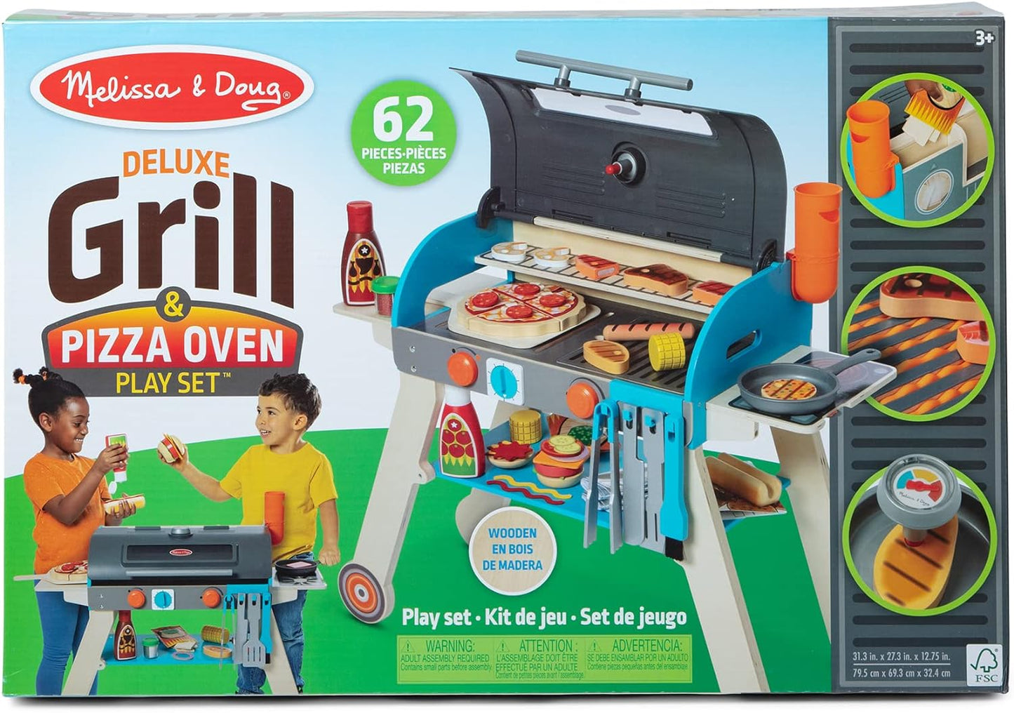Deluxe Grill & Pizza Oven