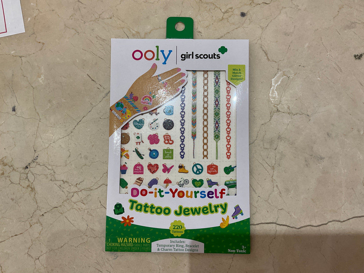 Girl Scouts: Do-it-Yourself Tattoo Jewelry