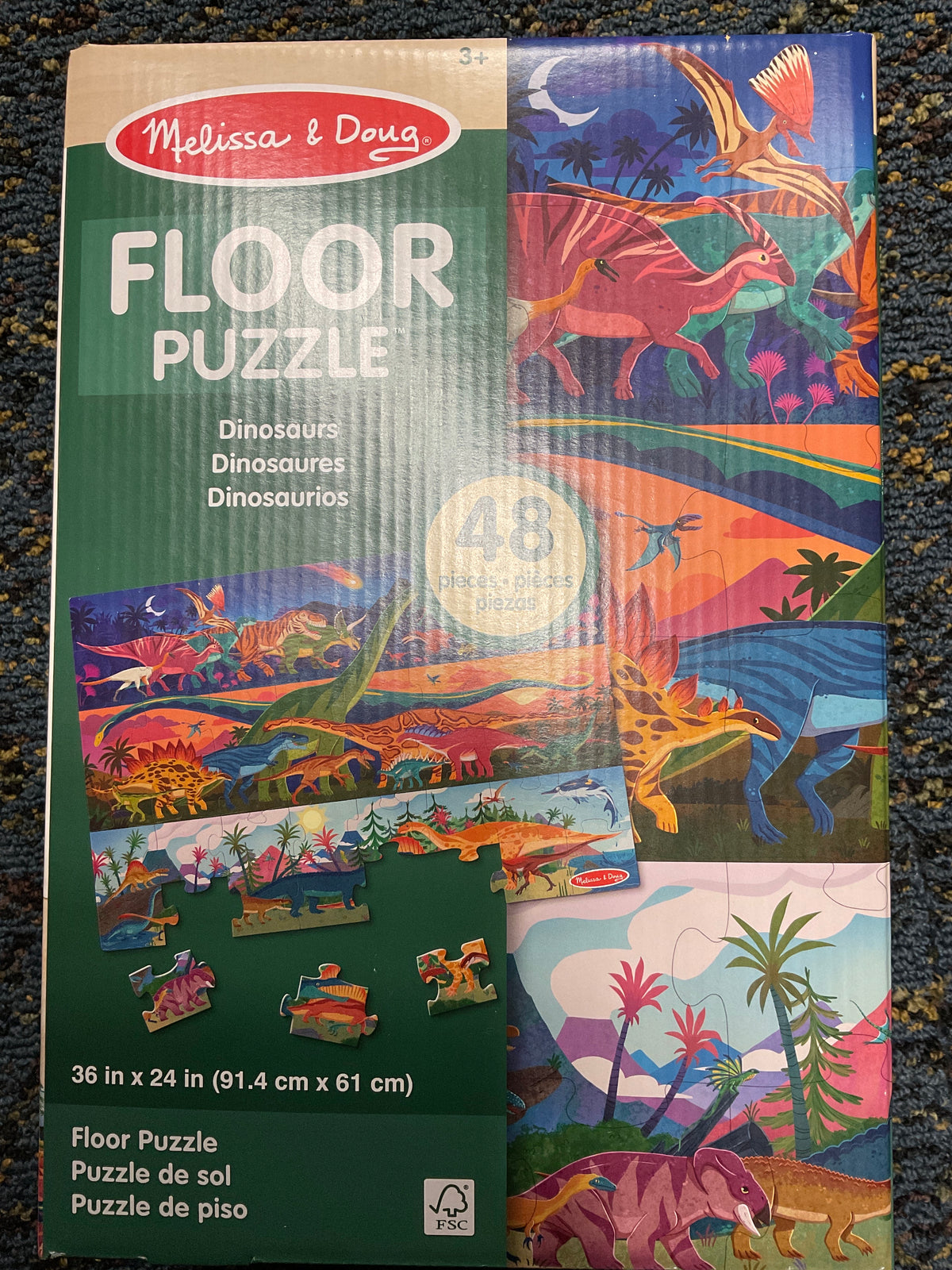 Dinosaur 48Pcs Floor Puzzle