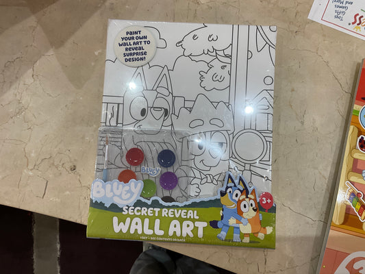 Bluey Reveal Wall Art