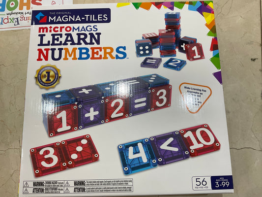 Magna-Tiles Learn Numbers
