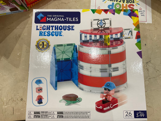Magna-Tiles Lighthouse Rescue