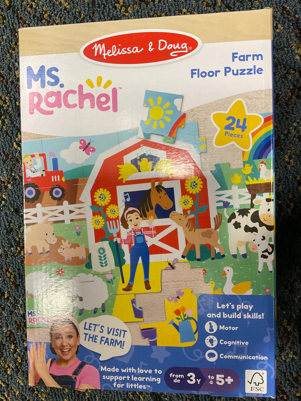 Ms. Rachel Floor Puzzle Farm