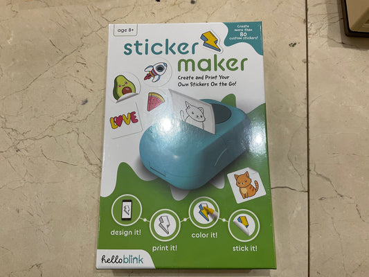 Hello Blink Sticker Maker