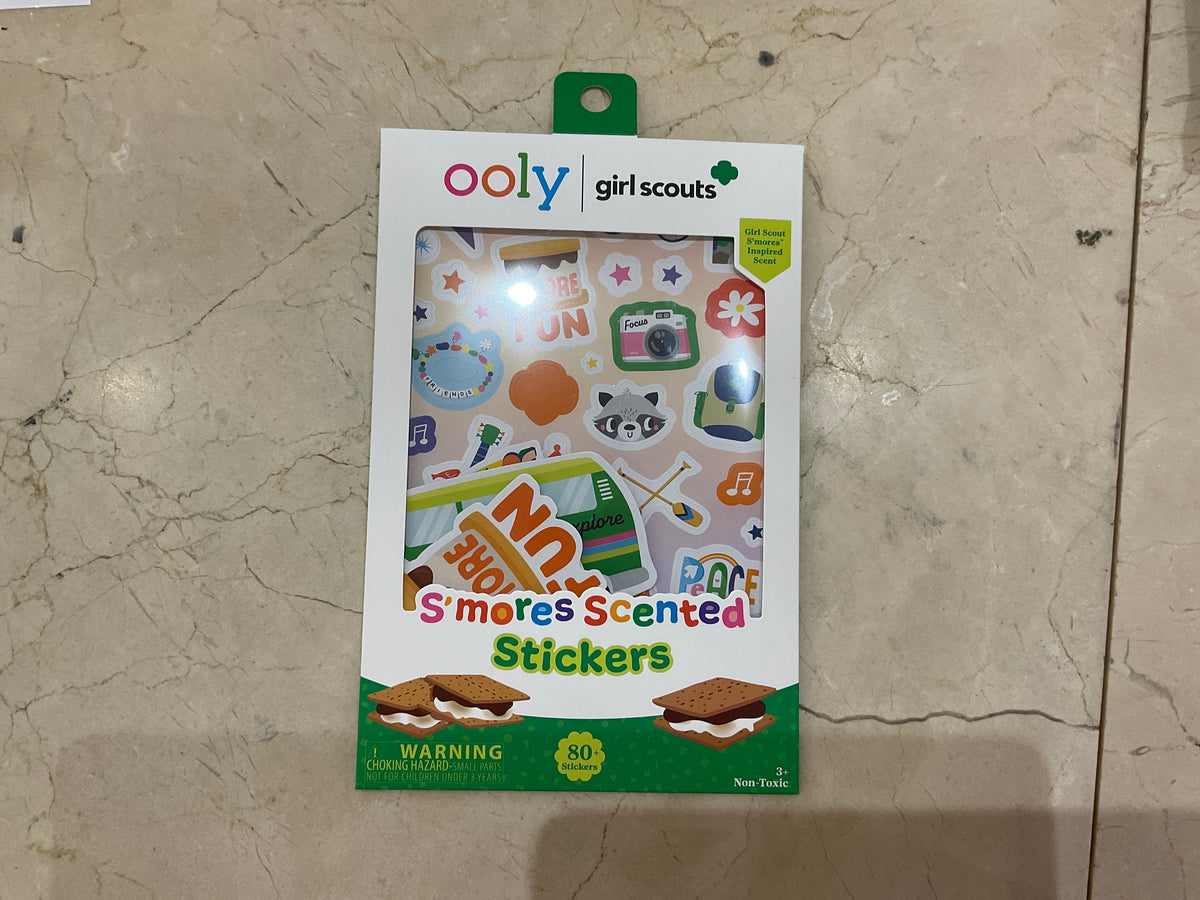 Girl Scouts: S'mores Scented Stickers