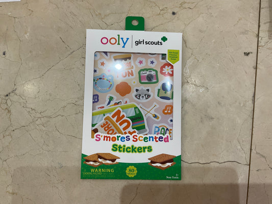 Girl Scouts: S'mores Scented Stickers
