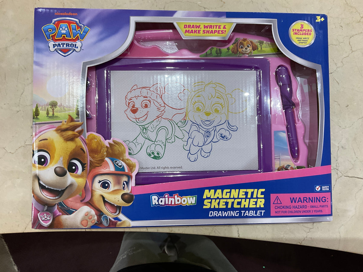 Paw Patrol Girls Magnetic Drawing Board