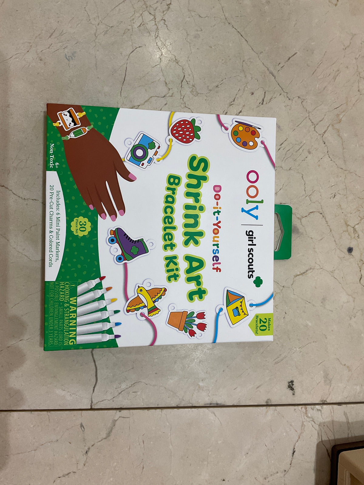 Girl Scouts: Do-it-Yourself Shrink Art Bracelet Kit