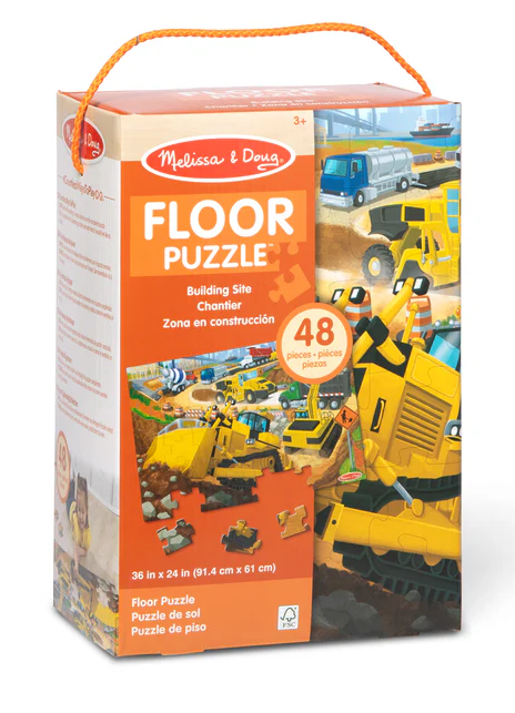 Building Site 48Pcs Floor Puzzle