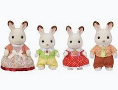 BL Chocolate Rabbit Family