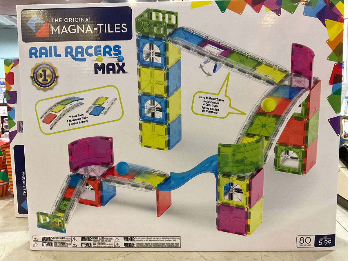Magna-Tiles Rail Racers Max