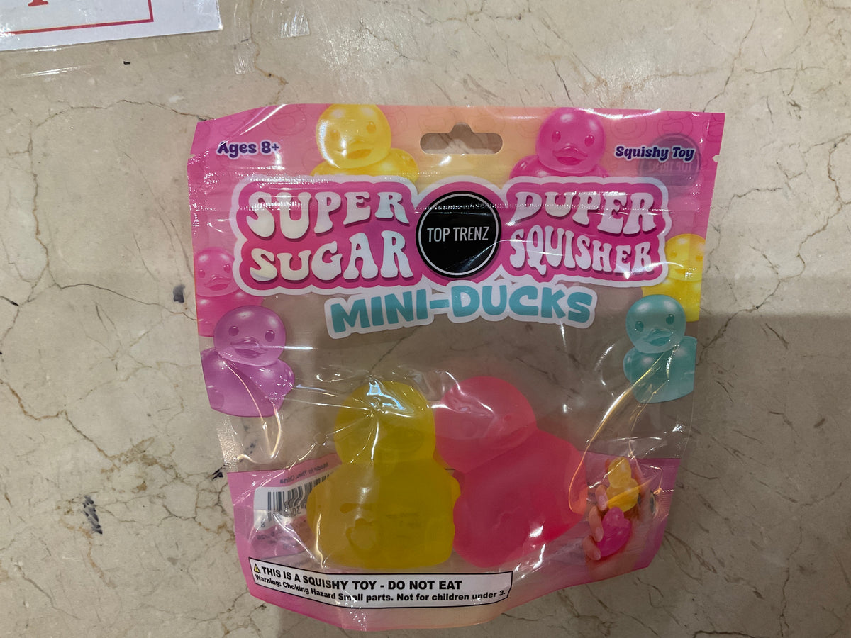 Mini Duck 2Pk Super Duper Sugar Squisher