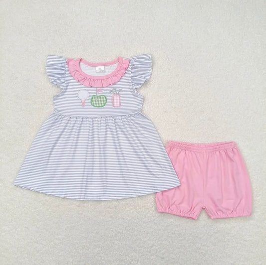 Baby Girl Golf T-Shirt & Short Set (12-18M)