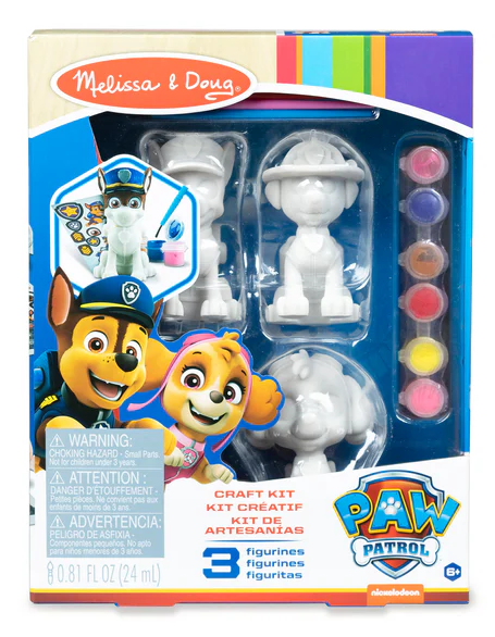 Paw Patrol Craft Kit- Pup Figurines