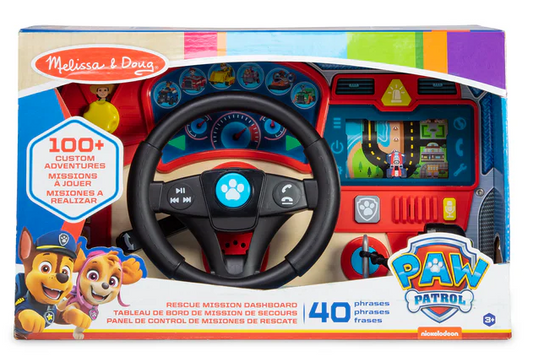 Paw Patrol Rescue Mission Wooden Dashboard