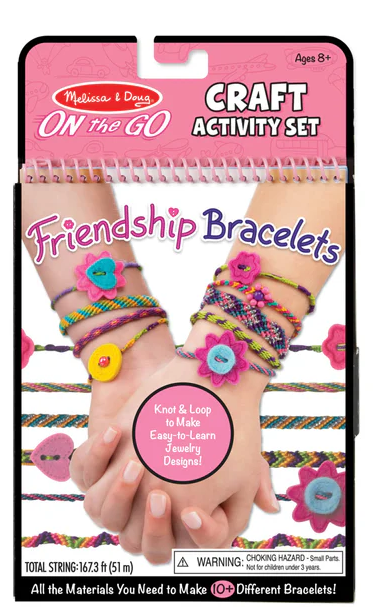 On-the-Go Craft Friendship Bracelets