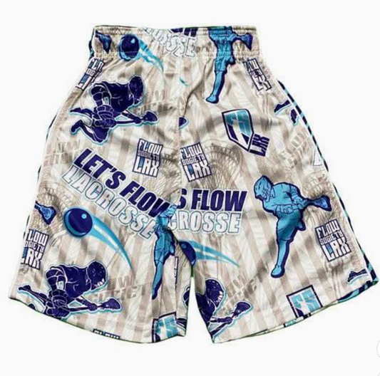 Boys Lax Society Short Blue Classic (YL)