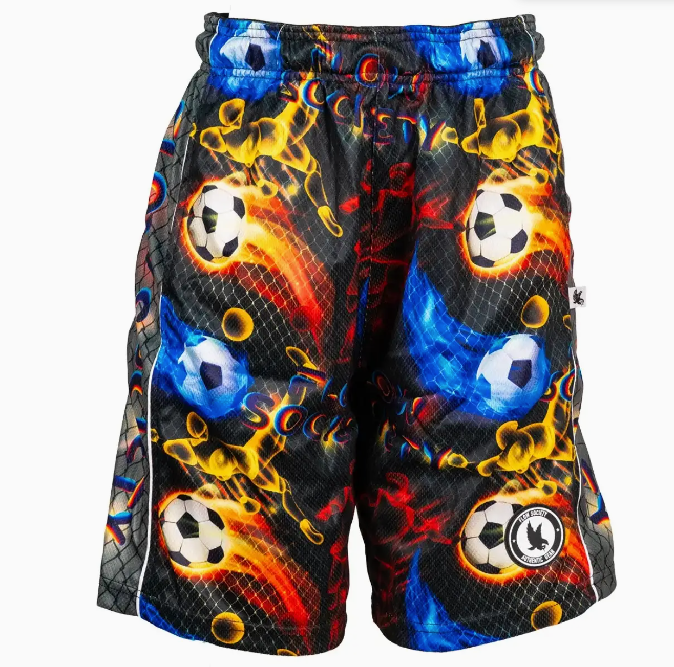 Boys Soccer Net Short Black Classic (YL)