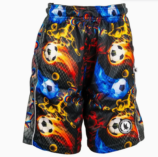 Boys Soccer Net Short Black Classic (YL)