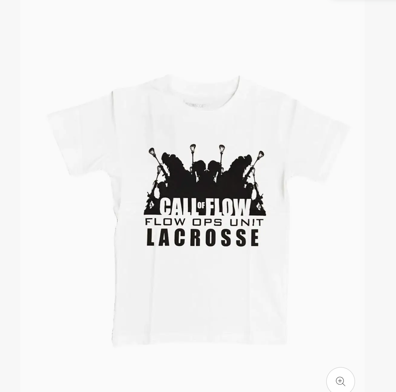 Youth Call of Flow T-Shirt White (YL)