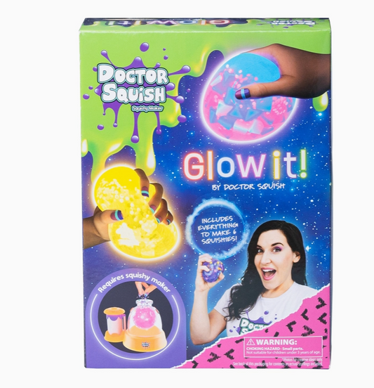 Doctor Squish Squishy Pack Refill Glow-It Edition