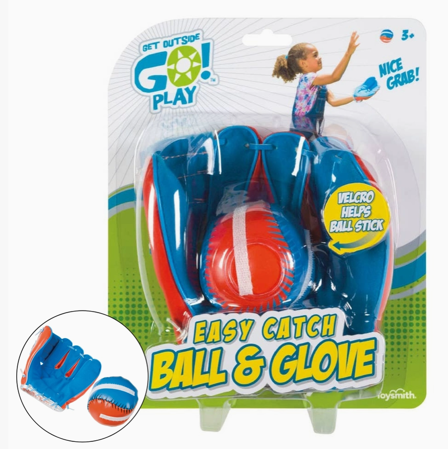 Get Outside GO! Easy Catch Ball & Glove Set