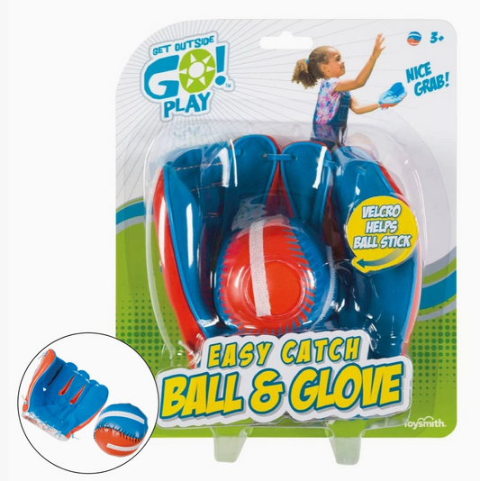 Get Outside GO! Easy Catch Ball & Glove Set