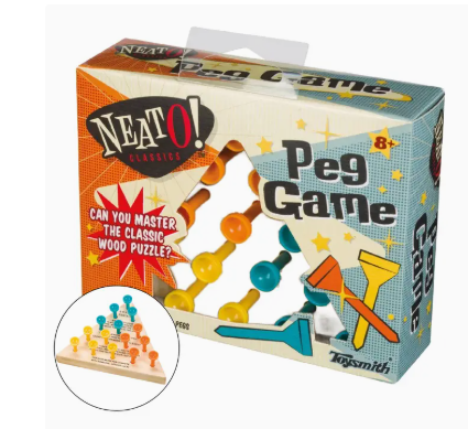Neato! Classic Wooden Peg Game