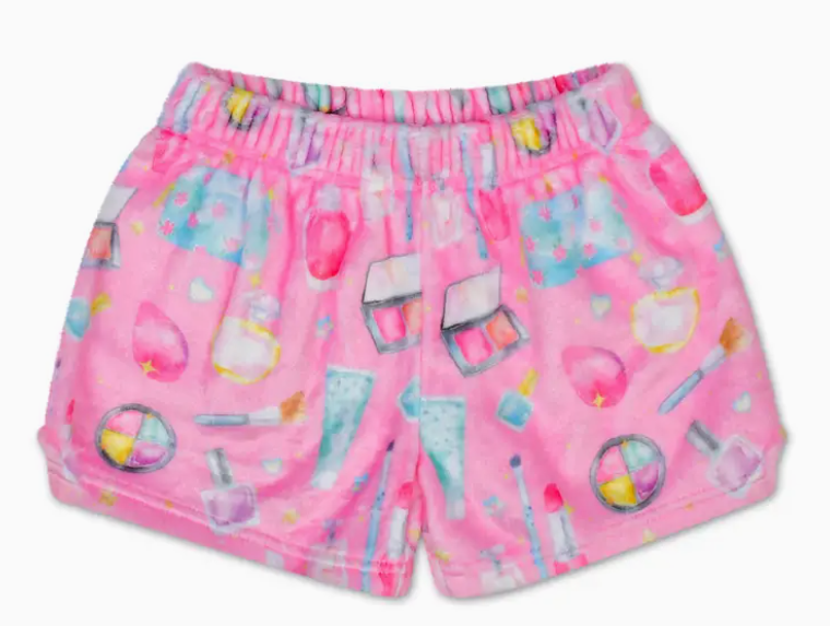Beauty Fun Plush Shorts (Youth Medium (10-12))