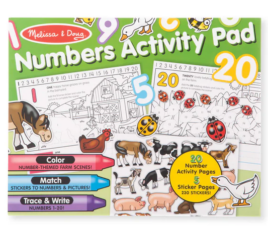 Numbers Activity Pad