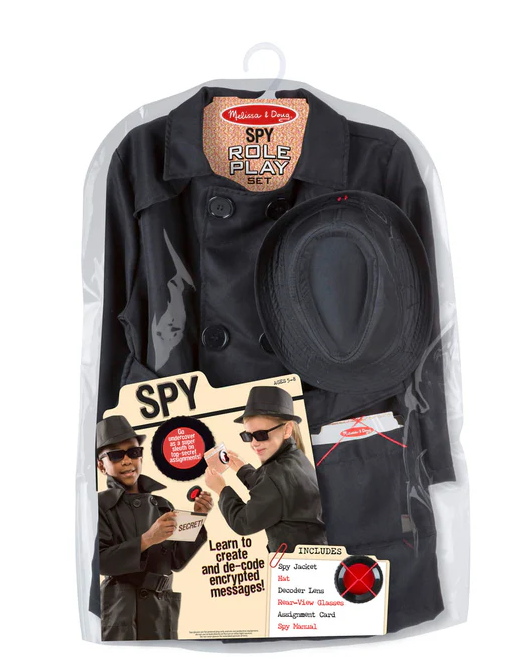Spy Role Play Costume Set