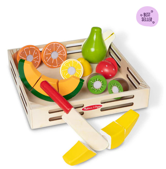 Cutting Fruit Wooden Play Food