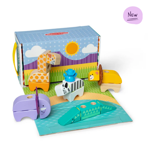 Blockables Safari Play Set
