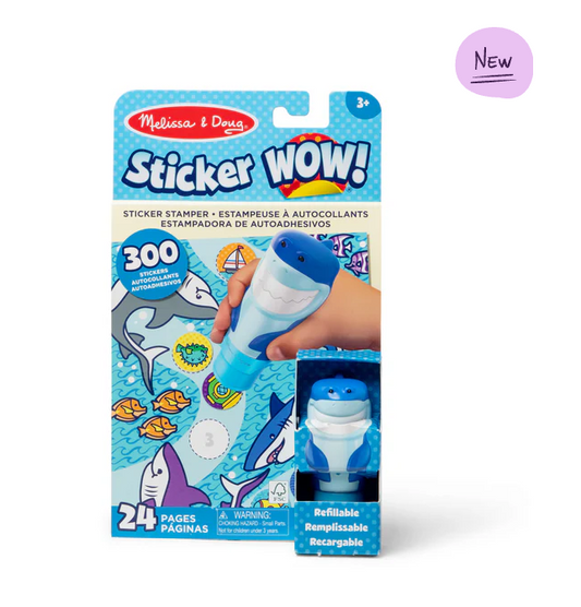 Sticker Wow! Activity Pad & Sticker Stamper Stilton Shark