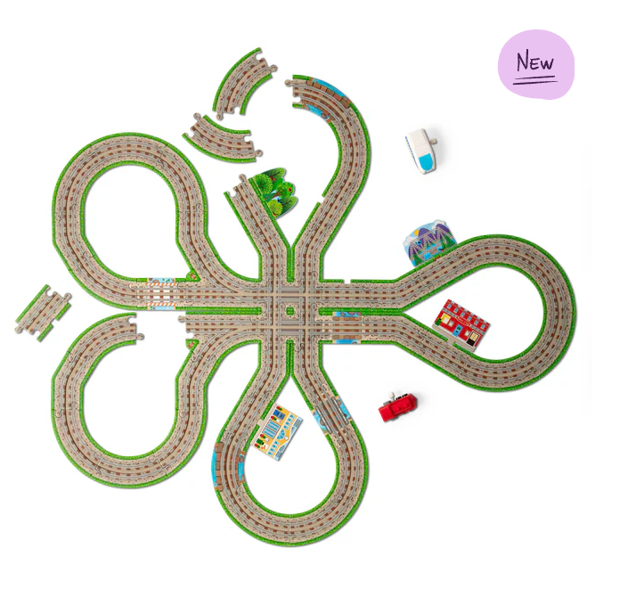 BYO Tracks Floor Puzzle