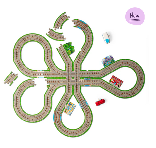 BYO Tracks Floor Puzzle