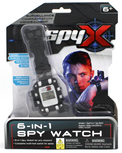 SpyX 6-in-1 Watch